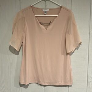 Calvin Klein Light Pink Blouse